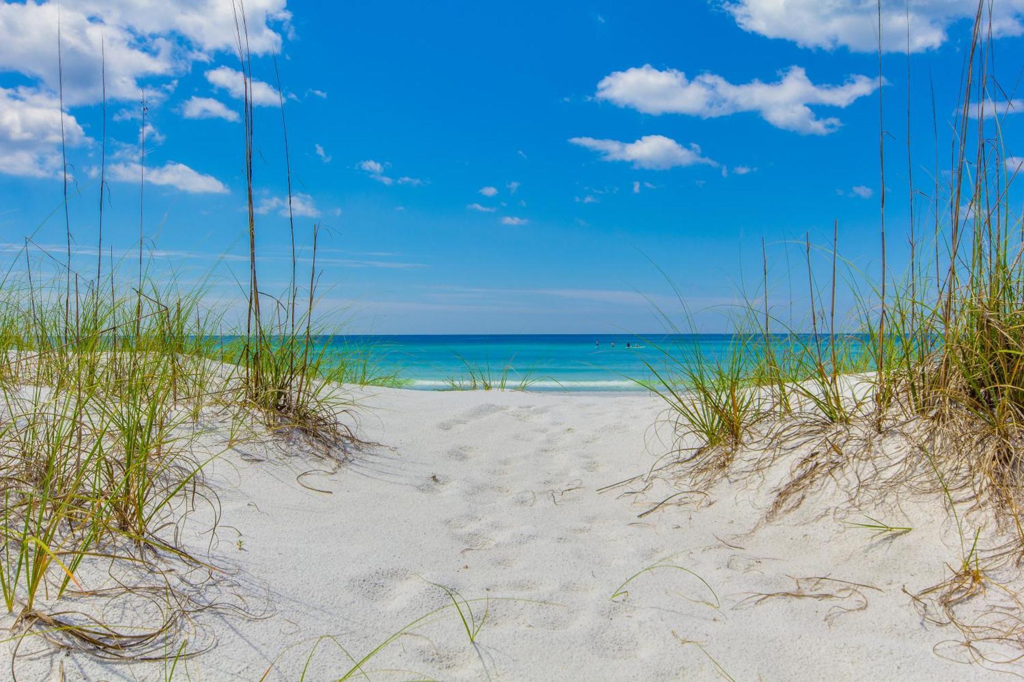 Tidewater Escape: 1Br/2Ba Beachfront Condo, Sleeps 6, Gulf Views & Comfort! Panama City Beach Exterior foto